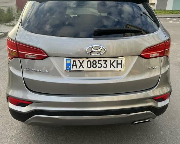 Сірий Хендай Санта Фе, об'ємом двигуна 2.36 л та пробігом 156 тис. км за 16200 $, фото 16 на Automoto.ua