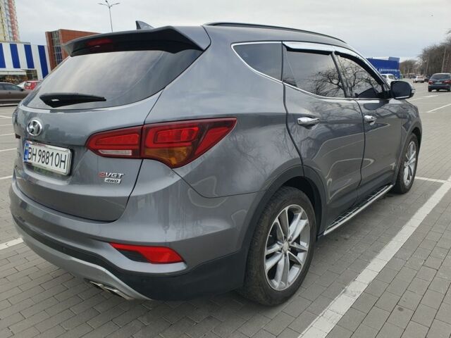 Сірий Хендай Санта Фе, об'ємом двигуна 2.2 л та пробігом 115 тис. км за 21500 $, фото 1 на Automoto.ua