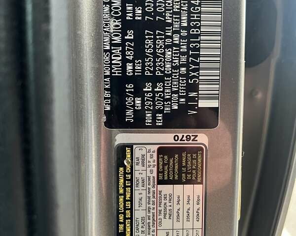 Сірий Хендай Санта Фе, об'ємом двигуна 2.36 л та пробігом 156 тис. км за 16200 $, фото 36 на Automoto.ua