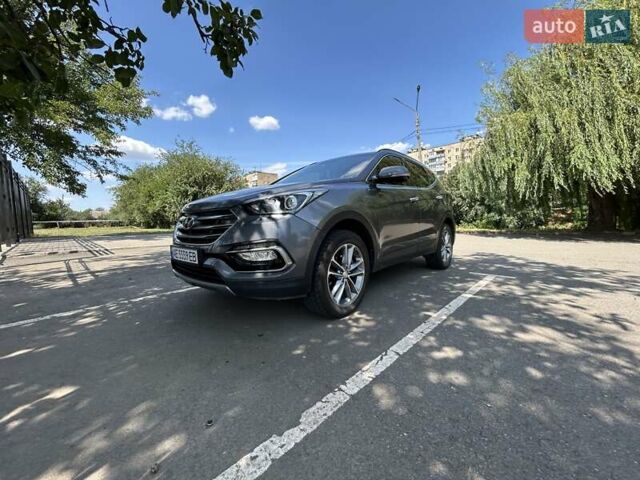 Серый Хендай Санта Фе, объемом двигателя 2.2 л и пробегом 223 тыс. км за 20250 $, фото 12 на Automoto.ua