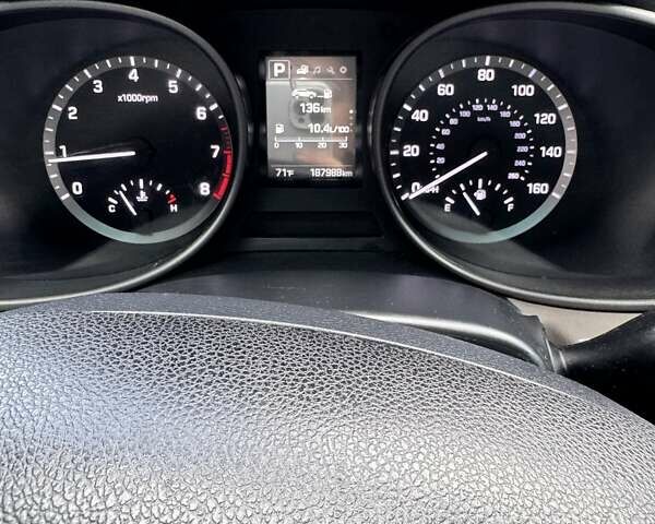 Сірий Хендай Санта Фе, об'ємом двигуна 2.36 л та пробігом 187 тис. км за 15600 $, фото 12 на Automoto.ua