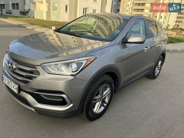 Сірий Хендай Санта Фе, об'ємом двигуна 2.36 л та пробігом 156 тис. км за 16200 $, фото 10 на Automoto.ua