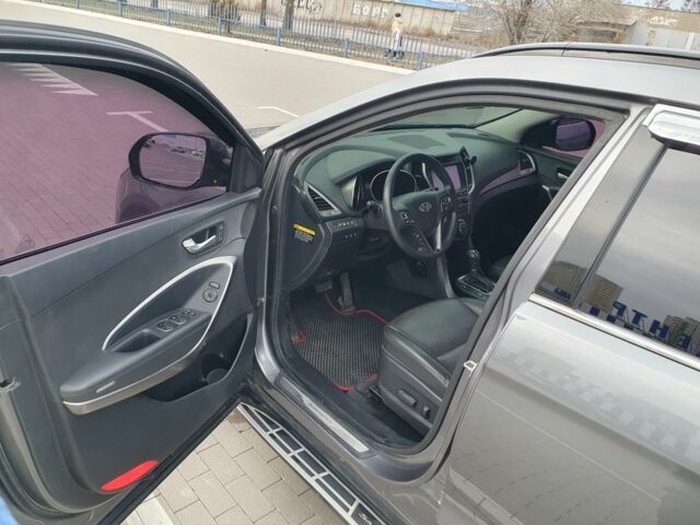 Сірий Хендай Санта Фе, об'ємом двигуна 2.2 л та пробігом 115 тис. км за 21500 $, фото 10 на Automoto.ua