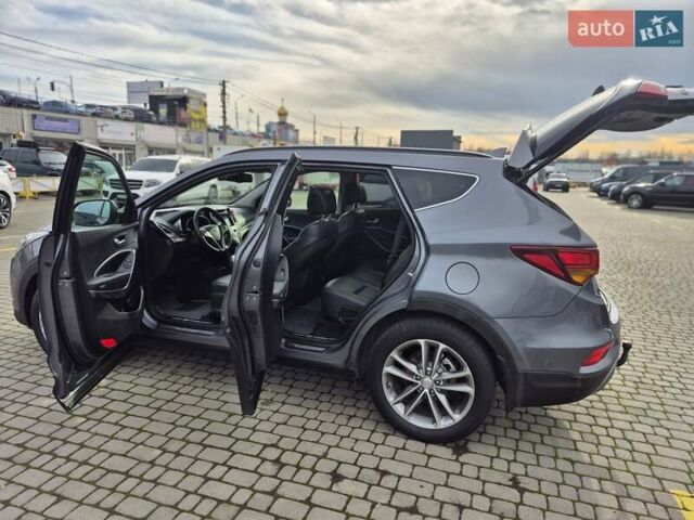 Серый Хендай Санта Фе, объемом двигателя 2.2 л и пробегом 175 тыс. км за 21400 $, фото 7 на Automoto.ua