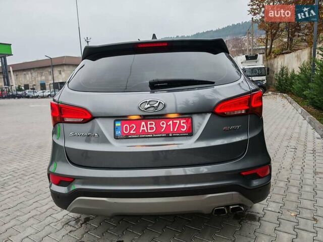 Сірий Хендай Санта Фе, об'ємом двигуна 2.2 л та пробігом 195 тис. км за 19500 $, фото 4 на Automoto.ua