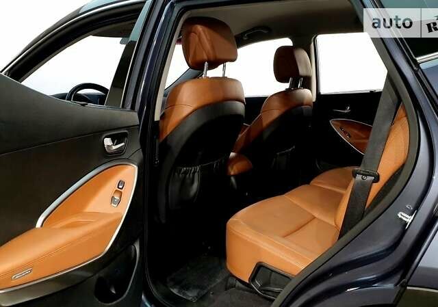 Серый Хендай Санта Фе, объемом двигателя 2 л и пробегом 162 тыс. км за 22700 $, фото 3 на Automoto.ua