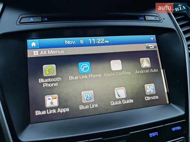 Сірий Хендай Санта Фе, об'ємом двигуна 2.2 л та пробігом 195 тис. км за 19500 $, фото 25 на Automoto.ua