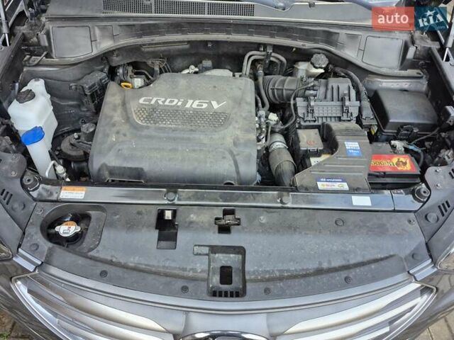 Серый Хендай Санта Фе, объемом двигателя 2.2 л и пробегом 175 тыс. км за 21400 $, фото 24 на Automoto.ua