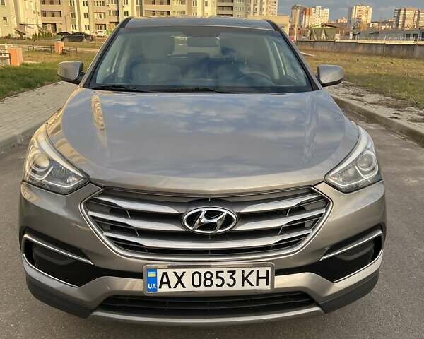 Сірий Хендай Санта Фе, об'ємом двигуна 2.36 л та пробігом 156 тис. км за 16200 $, фото 15 на Automoto.ua