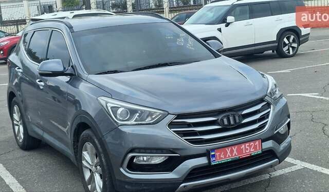 Серый Хендай Санта Фе, объемом двигателя 2 л и пробегом 182 тыс. км за 19900 $, фото 29 на Automoto.ua