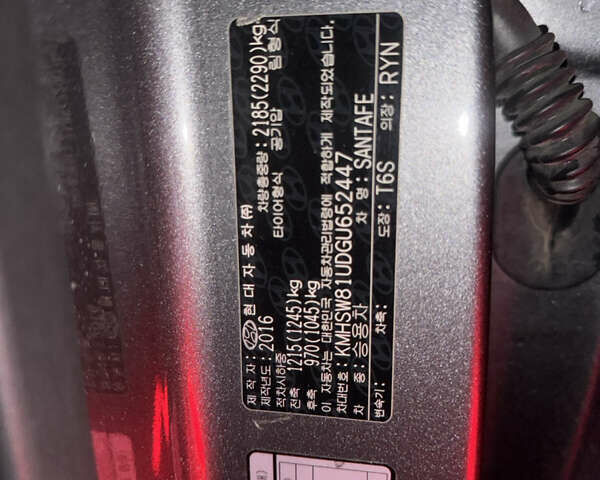 Серый Хендай Санта Фе, объемом двигателя 2 л и пробегом 137 тыс. км за 20500 $, фото 38 на Automoto.ua