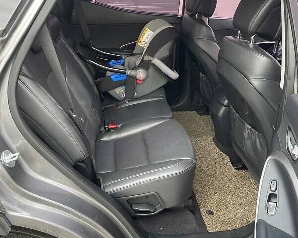 Серый Хендай Санта Фе, объемом двигателя 2 л и пробегом 160 тыс. км за 19700 $, фото 9 на Automoto.ua