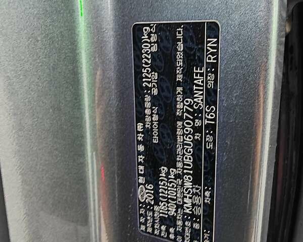 Сірий Хендай Санта Фе, об'ємом двигуна 2.2 л та пробігом 195 тис. км за 19500 $, фото 45 на Automoto.ua