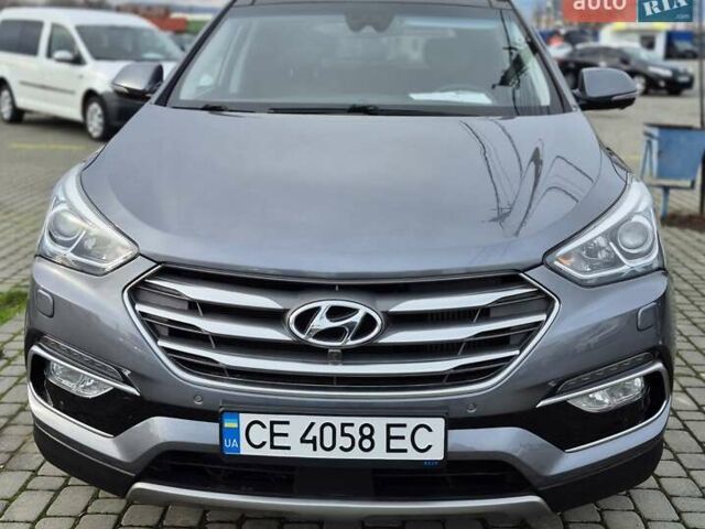 Серый Хендай Санта Фе, объемом двигателя 2.2 л и пробегом 175 тыс. км за 21400 $, фото 1 на Automoto.ua