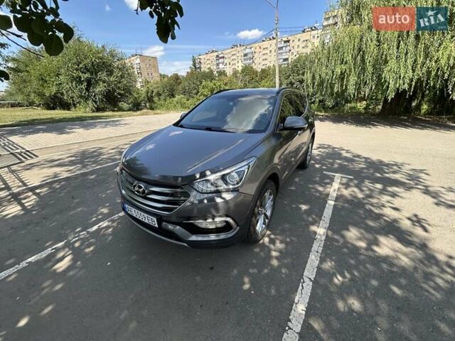 Серый Хендай Санта Фе, объемом двигателя 2.2 л и пробегом 223 тыс. км за 20250 $, фото 14 на Automoto.ua