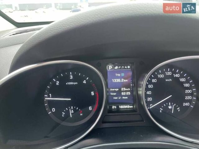 Серый Хендай Санта Фе, объемом двигателя 2 л и пробегом 160 тыс. км за 19700 $, фото 24 на Automoto.ua