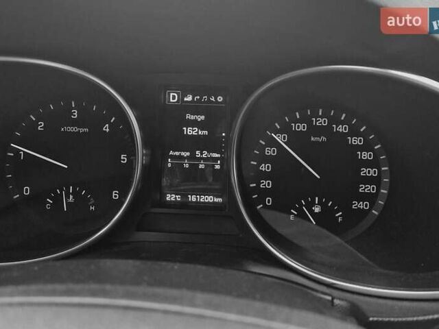 Серый Хендай Санта Фе, объемом двигателя 2 л и пробегом 162 тыс. км за 22700 $, фото 9 на Automoto.ua