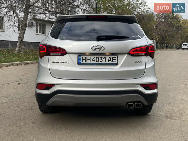 Сірий Хендай Санта Фе, об'ємом двигуна 2 л та пробігом 78 тис. км за 21700 $, фото 5 на Automoto.ua