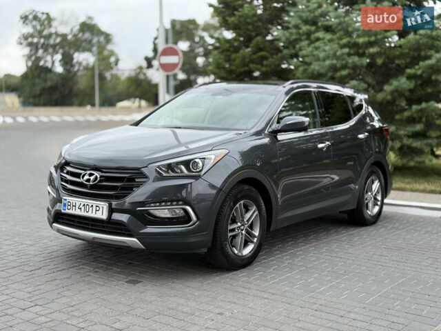 Серый Хендай Санта Фе, объемом двигателя 2.4 л и пробегом 120 тыс. км за 20000 $, фото 4 на Automoto.ua