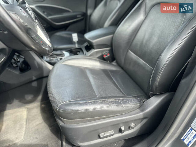 Серый Хендай Санта Фе, объемом двигателя 2.2 л и пробегом 230 тыс. км за 21500 $, фото 10 на Automoto.ua