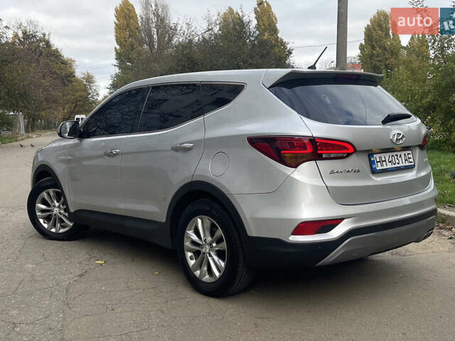 Сірий Хендай Санта Фе, об'ємом двигуна 2 л та пробігом 78 тис. км за 21700 $, фото 7 на Automoto.ua