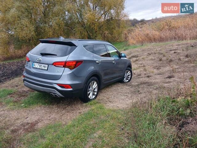 Хендай Санта Фе 2017 в Чернобае на Automoto.ua Серый Хендай Санта Фе, объемом двигателя 2.2 л и пробегом 163 тыс. км за 21700 $, фото 5 на Automoto.ua