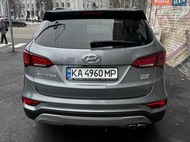 Сірий Хендай Санта Фе, об'ємом двигуна 2.2 л та пробігом 51 тис. км за 25200 $, фото 3 на Automoto.ua