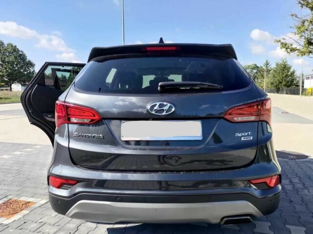 Серый Хендай Санта Фе, объемом двигателя 2.4 л и пробегом 102 тыс. км за 9700 $, фото 2 на Automoto.ua