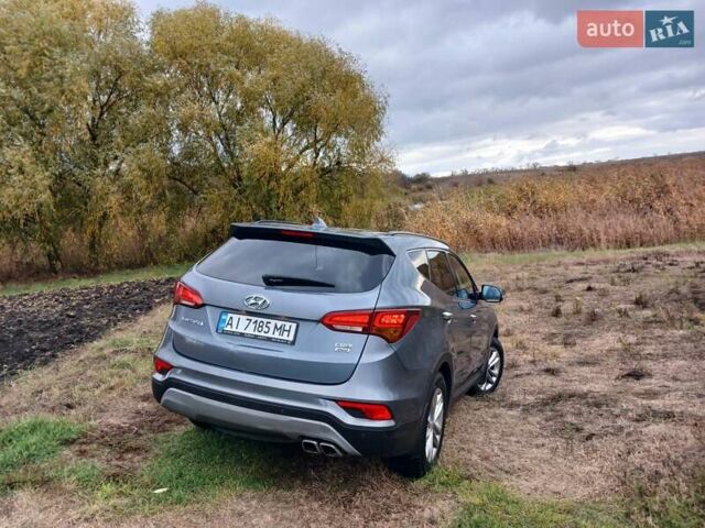 Хендай Санта Фе 2017 в Чернобае на Automoto.ua Серый Хендай Санта Фе, объемом двигателя 2.2 л и пробегом 163 тыс. км за 21700 $, фото 6 на Automoto.ua