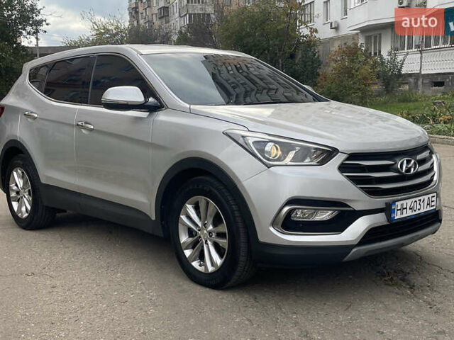 Сірий Хендай Санта Фе, об'ємом двигуна 2 л та пробігом 78 тис. км за 21700 $, фото 3 на Automoto.ua