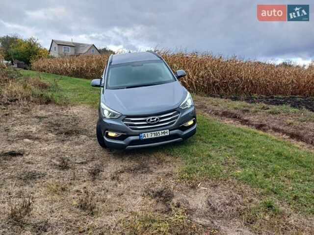 Хендай Санта Фе 2017 в Чернобае на Automoto.ua Серый Хендай Санта Фе, объемом двигателя 2.2 л и пробегом 163 тыс. км за 21700 $, фото 12 на Automoto.ua