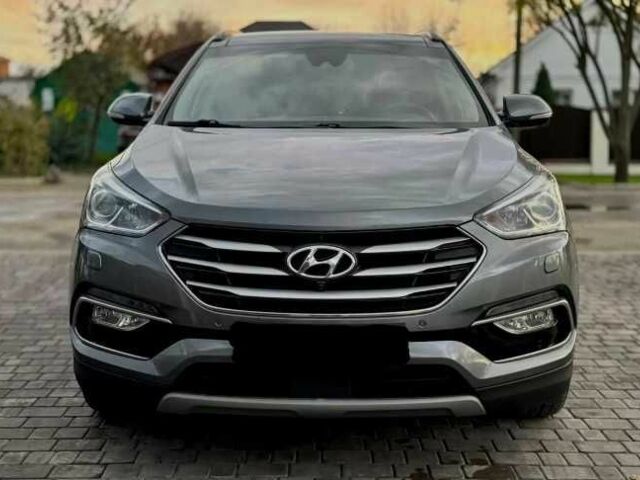 Серый Хендай Санта Фе, объемом двигателя 2.2 л и пробегом 103 тыс. км за 8700 $, фото 2 на Automoto.ua