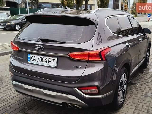 Серый Хендай Санта Фе, объемом двигателя 2 л и пробегом 113 тыс. км за 26400 $, фото 6 на Automoto.ua