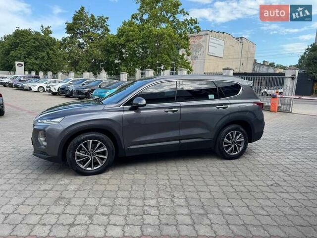 Сірий Хендай Санта Фе, об'ємом двигуна 2 л та пробігом 75 тис. км за 24900 $, фото 2 на Automoto.ua