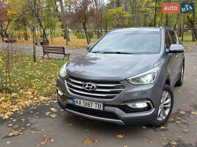 Сірий Хендай Санта Фе, об'ємом двигуна 2.2 л та пробігом 201 тис. км за 21500 $, фото 1 на Automoto.ua