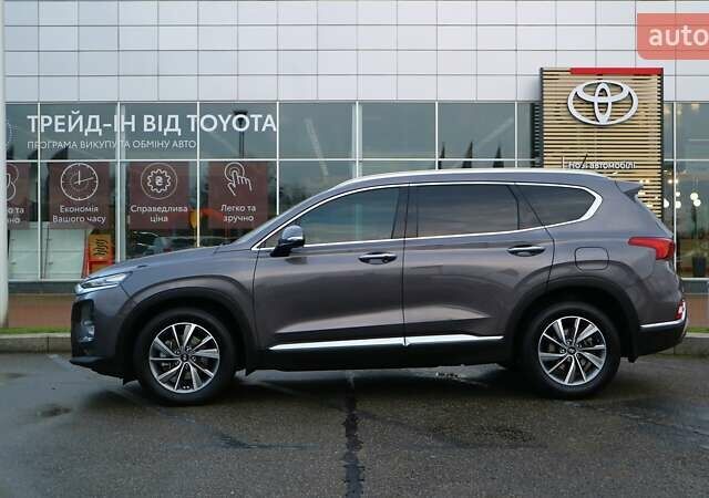 Серый Хендай Санта Фе, объемом двигателя 2.2 л и пробегом 193 тыс. км за 26268 $, фото 2 на Automoto.ua