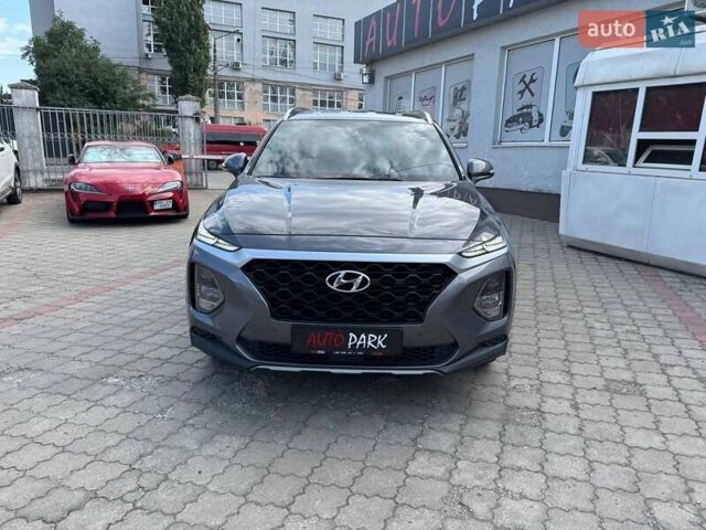 Сірий Хендай Санта Фе, об'ємом двигуна 2 л та пробігом 75 тис. км за 24900 $, фото 1 на Automoto.ua