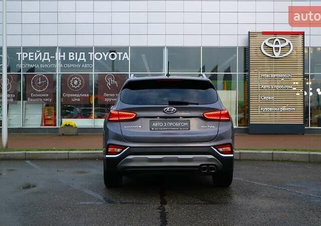 Серый Хендай Санта Фе, объемом двигателя 2.2 л и пробегом 193 тыс. км за 26268 $, фото 3 на Automoto.ua