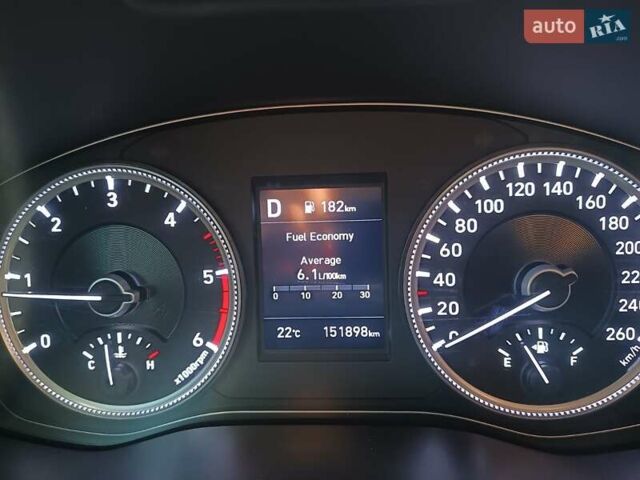 Серый Хендай Санта Фе, объемом двигателя 2 л и пробегом 151 тыс. км за 25100 $, фото 8 на Automoto.ua