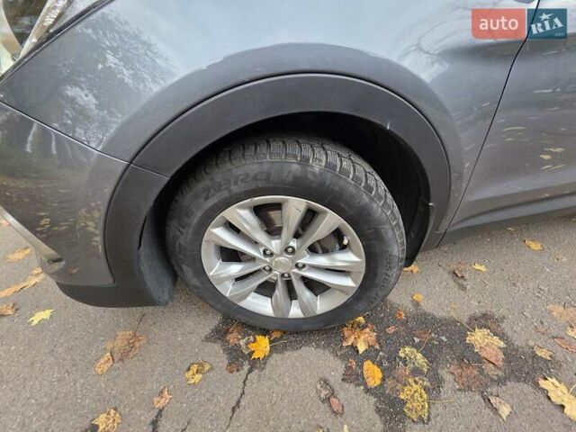 Сірий Хендай Санта Фе, об'ємом двигуна 2.2 л та пробігом 201 тис. км за 21500 $, фото 2 на Automoto.ua