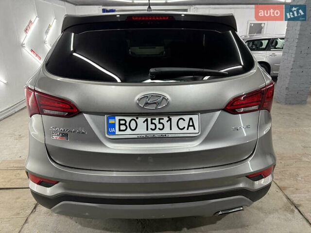 Хендай Санта Фе 2018 в Кременце на Automoto.ua Серый Хендай Санта Фе, объемом двигателя 2.4 л и пробегом 67 тыс. км за 19000 $, фото 10 на Automoto.ua
