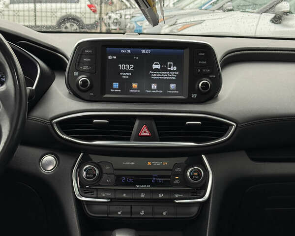 Серый Хендай Санта Фе, объемом двигателя 2 л и пробегом 103 тыс. км за 26000 $, фото 8 на Automoto.ua