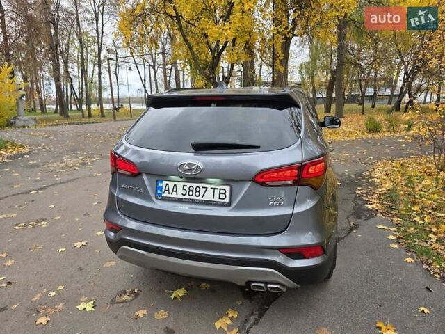 Сірий Хендай Санта Фе, об'ємом двигуна 2.2 л та пробігом 201 тис. км за 21500 $, фото 8 на Automoto.ua