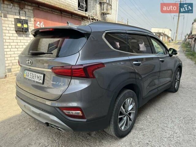 Серый Хендай Санта Фе, объемом двигателя 2.2 л и пробегом 75 тыс. км за 31050 $, фото 18 на Automoto.ua