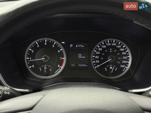 Серый Хендай Санта Фе, объемом двигателя 2 л и пробегом 103 тыс. км за 26000 $, фото 10 на Automoto.ua