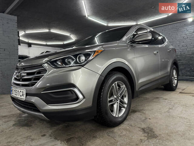 Хендай Санта Фе 2018 в Кременце на Automoto.ua Серый Хендай Санта Фе, объемом двигателя 2.4 л и пробегом 67 тыс. км за 19000 $, фото 13 на Automoto.ua