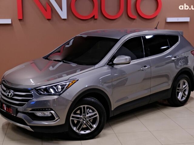 Серый Хендай Санта Фе, объемом двигателя 2.4 л и пробегом 164 тыс. км за 15900 $, фото 1 на Automoto.ua