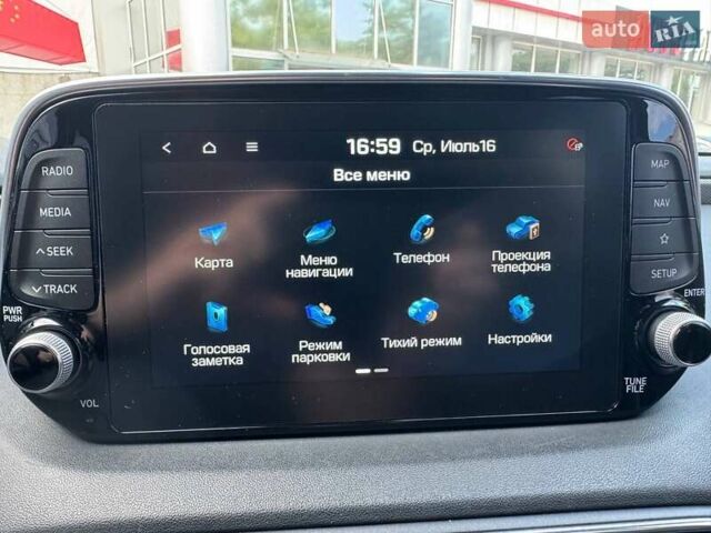 Сірий Хендай Санта Фе, об'ємом двигуна 2 л та пробігом 75 тис. км за 24900 $, фото 16 на Automoto.ua