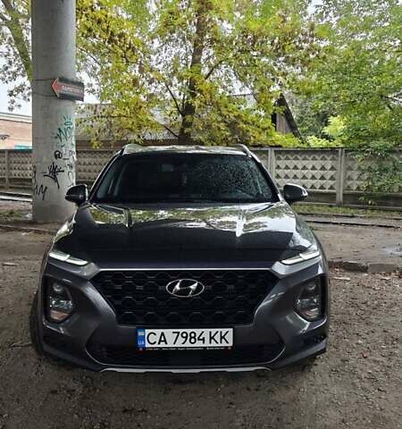 Хендай Санта Фе 2018 в Черкассах на Automoto.ua Серый Хендай Санта Фе, объемом двигателя 2 л и пробегом 134 тыс. км за 25500 $, фото 10 на Automoto.ua