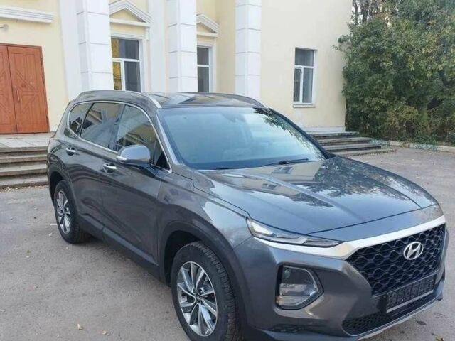 Сірий Хендай Санта Фе, об'ємом двигуна 2 л та пробігом 140 тис. км за 21000 $, фото 2 на Automoto.ua